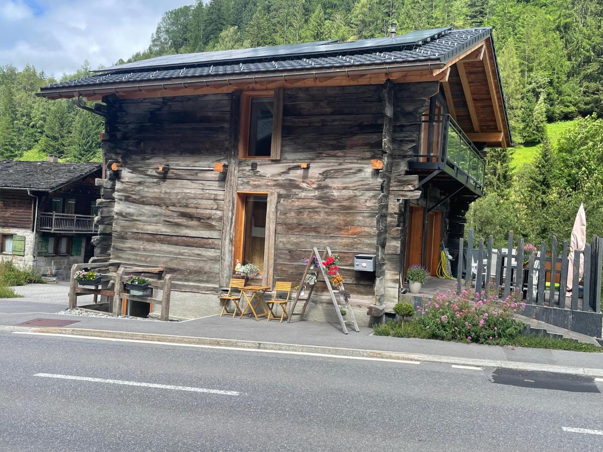 Raccard Renove Hotel Orsières Buitenkant foto